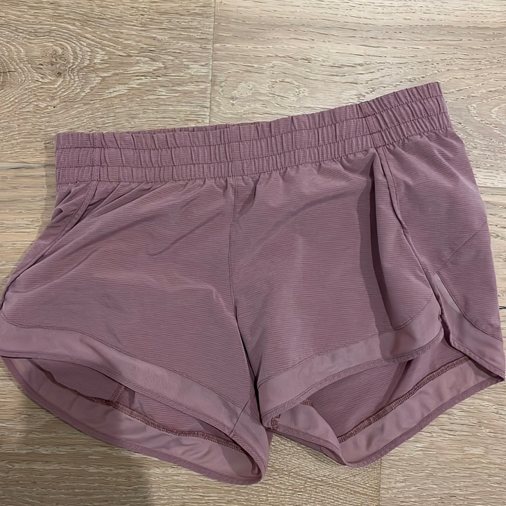 Athleta mesh racer shirt 4”